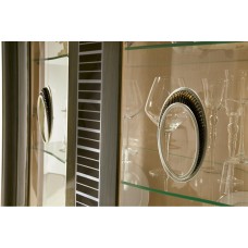 Буфет Agora 11200 со стеклянными дверцами 140 см