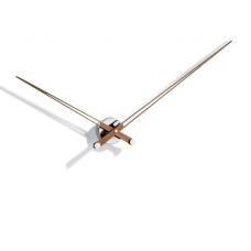 Настенные часы Axioma N хром-орех 100 cm