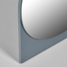 Зеркало Mica серое 23 x 16 cm