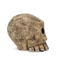 Декоративный деревянный череп
