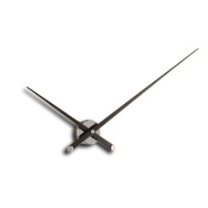 Настенные часы Axioma L хром-черный