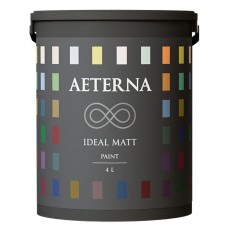 Краска матовая для стен и потолков Aeterna Ideal Matt 4 литра