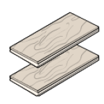 Состаренная доска