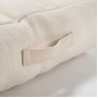Напольная подушка Sarit из 100% хлопка белая 60 x 60 cm