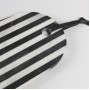 Разделочная доска Bergman мрамор белый черный