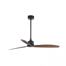 Черный / деревянный потолочный вентилятор Just Fan