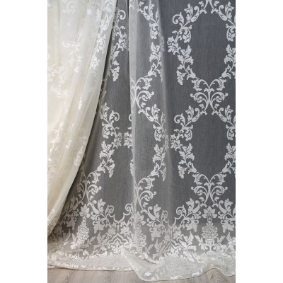 Ткань KT-Exclusive Flavia_Ivory коллекции romantic lace