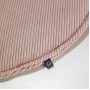 Круглая вельветовая подушка на стул Sora розовая 35 см