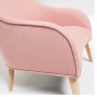 Кресло Lobby розовое