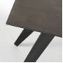 Стол Nack 180x100 черный керамический