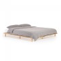 ANIELLE Anielle solid ash bed 160 x 200 cm