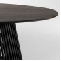 Овальный стол Irune Ø200x120 черный