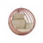 Подвесное кресло Elianis с розовым плетением