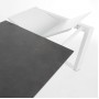 Стол Atta с белыми ножками 120(180)x80 см