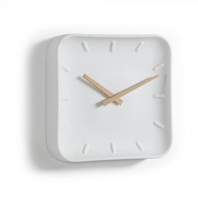Часы настенные Wanu белые 26 x 26 см