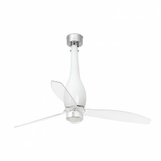 Потолочный вентилятор Eterfan белый/прозрачный 128 см