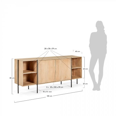 Сервант Palmia 185x80 манго