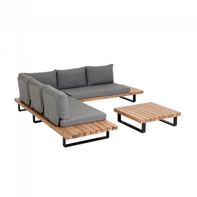 Комплект Zalika 5-местный угловой диван и столик