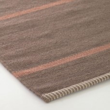 Ковер Caliope из шерсти и хлопка коричневого цвета, 160 x 230 см