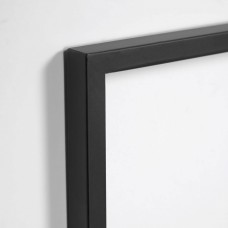 Настенная панель Nakita черная металлическая 40 x 46 cm