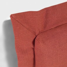 Изголовье из льняной ткани бордового цвета Tanit со съемным чехлом 206 x 106 см