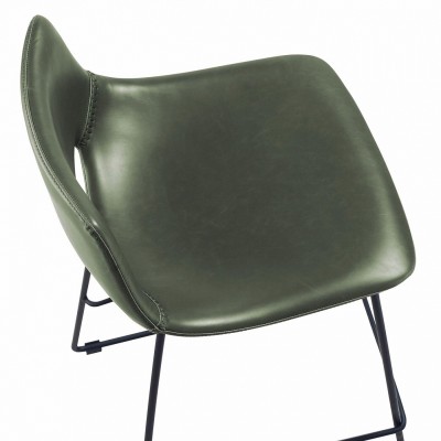 Полубарный стул Ziggy зеленый