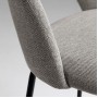 Полубарный стул Mahalia светло-серый