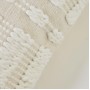 Хлопковая наволочка Aima бежево-белая 45 x 45 см