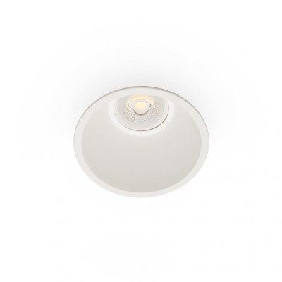 Встраиваемый круглый светильник Fresh белый  IP44