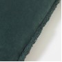 Наволочка Cedella из 100% хлопка и бархата с бахромой зеленого цвета 30 x 50 см