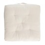 Напольная подушка Sarit из 100% хлопка белая 60 x 60 cm