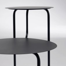 Журнальный столик Vidalita черный металл 56,5 x 35 cm