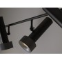 Подвесной светильник Focus 4L черный - антрацит