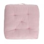Напольная подушка Sarit из 100% хлопка розовая 60 x 60 cm
