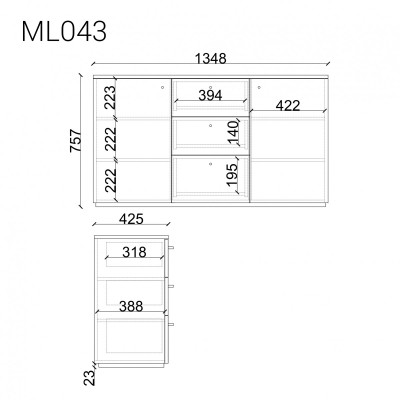 Комод  ML043