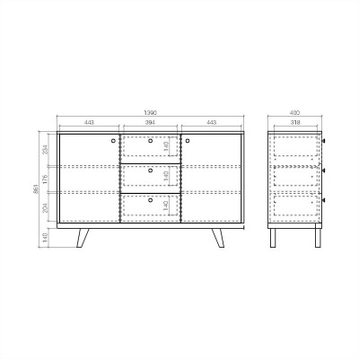 Комод TM048