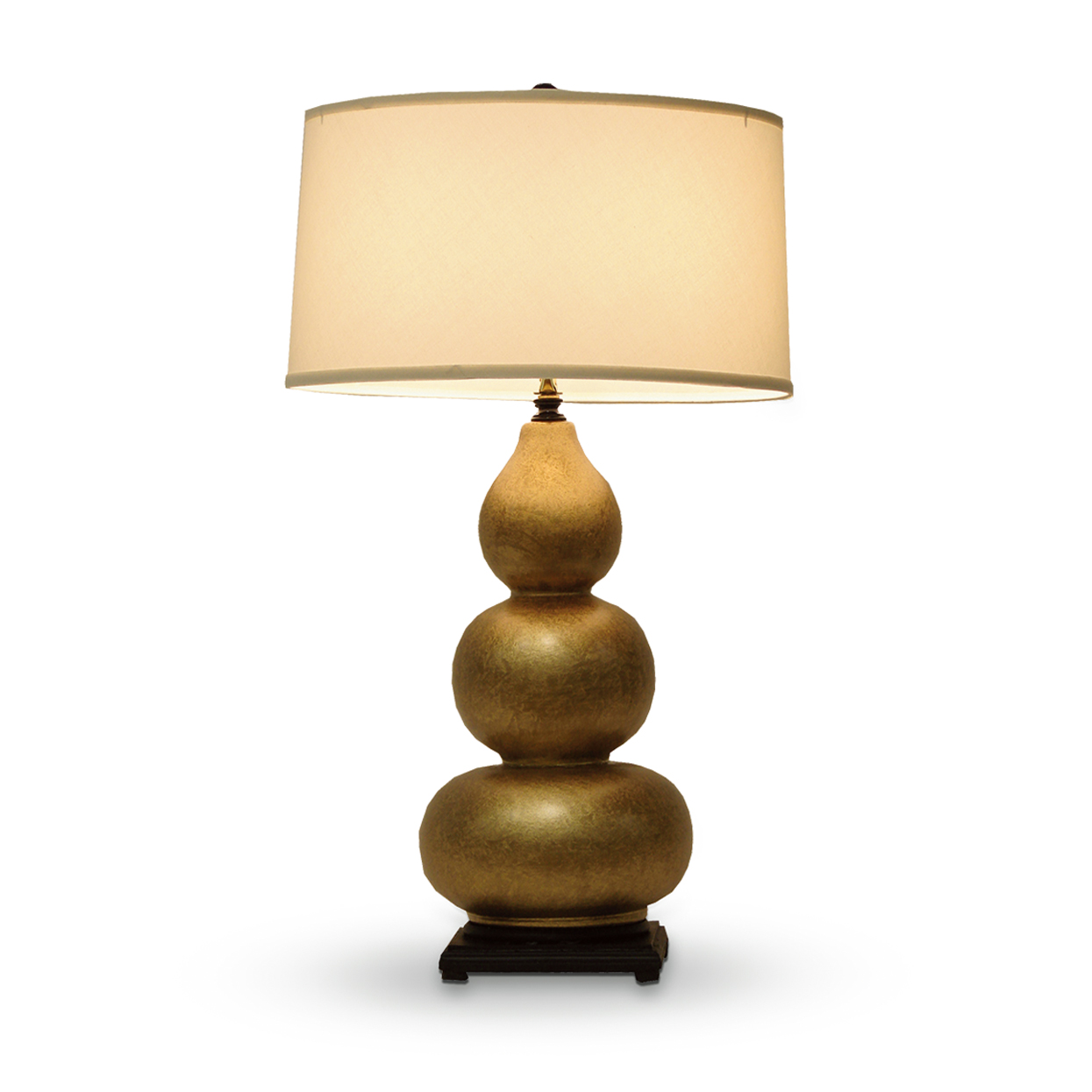 Золотой светильник. Лампа с абажуром основание шары. Декоративный светильник "Gold". Придиванная лампа золото.
